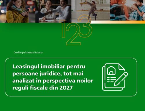 Leasingul imobiliar pentru persoane juridice, tot mai analizat în perspectiva noilor reguli fiscale din 2027